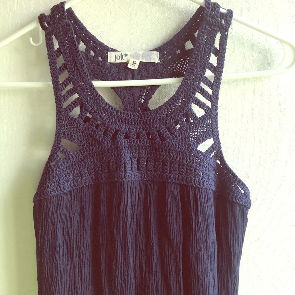 Navy summer dress